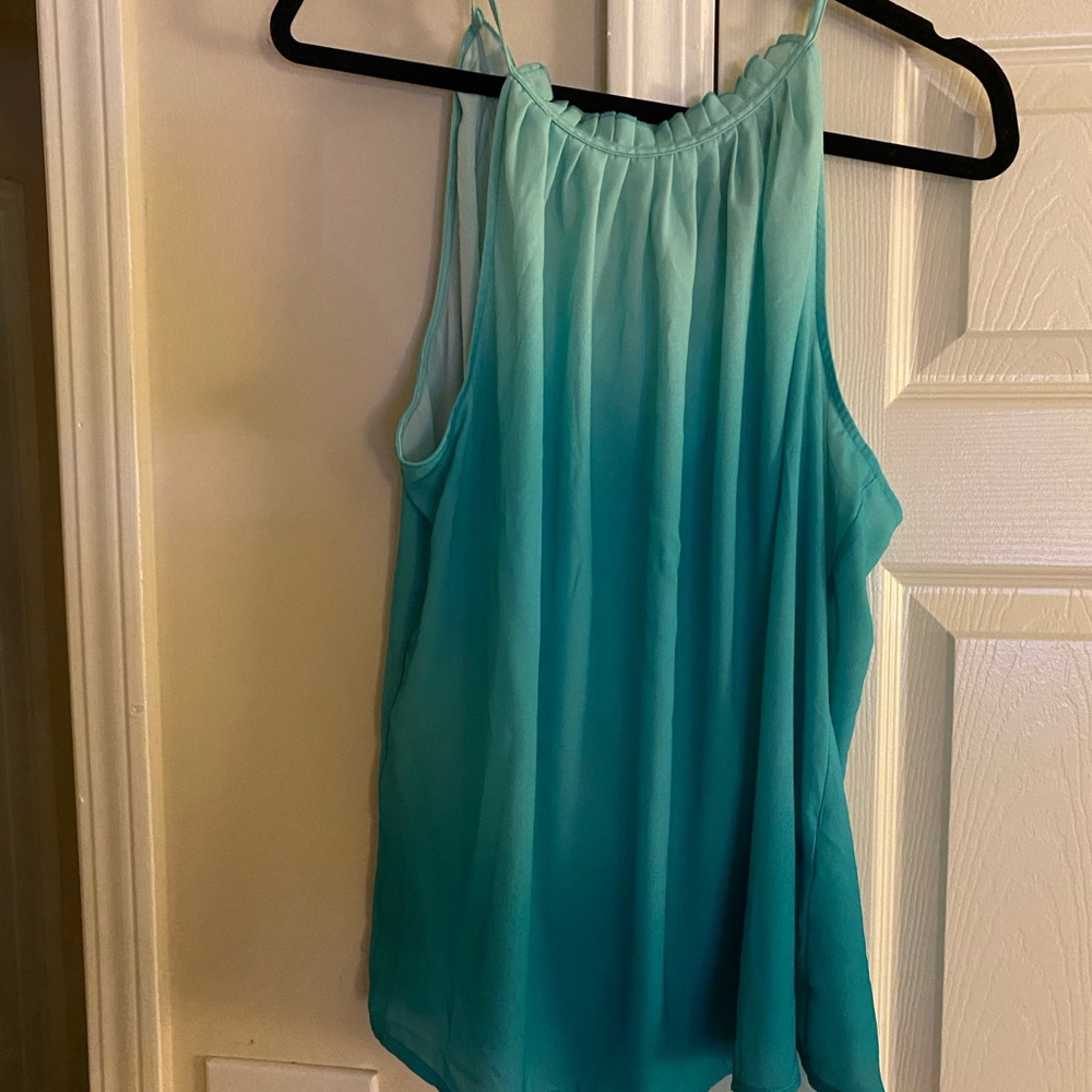 Ombré halter top